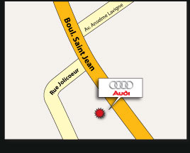 Joindre Audi Prestige DDO Nous joindre